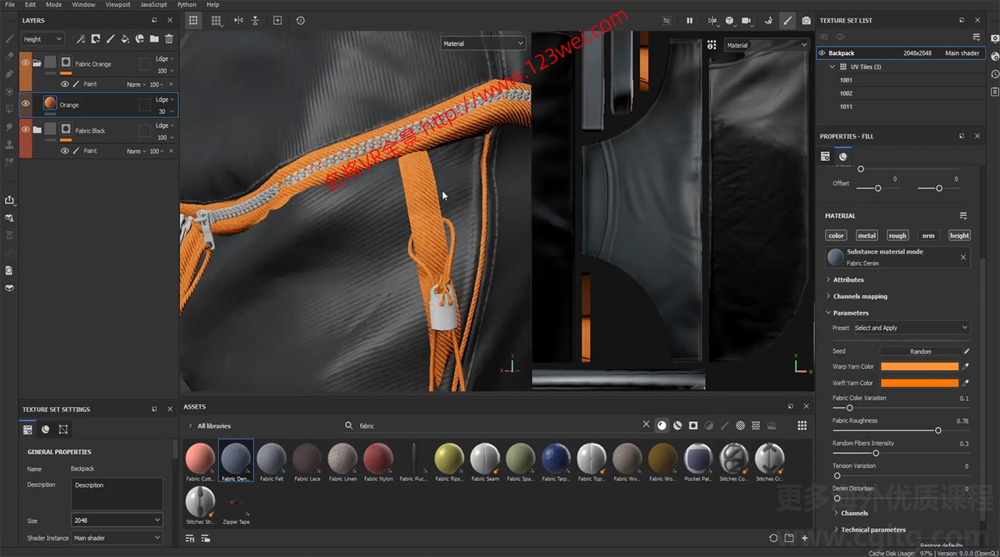 图片[4]-Blender 视频教程：Blender建模案例全流程_远足靴和背包-VR全景