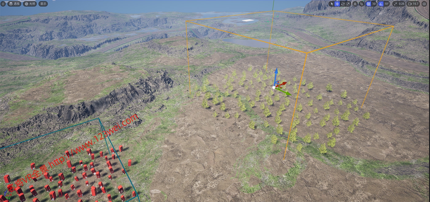 图片[1]-值得推荐：UE5.4内置的免费插件，非常强大，好用，易用的PCG Biome Core生物群系插件-VR全景