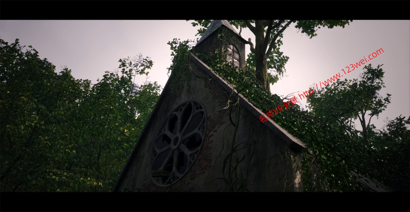 图片[2]-UE5（虚幻引擎5）视频教程：UE5创建废弃教堂环境场景教程_中文字幕【推荐】-VR全景