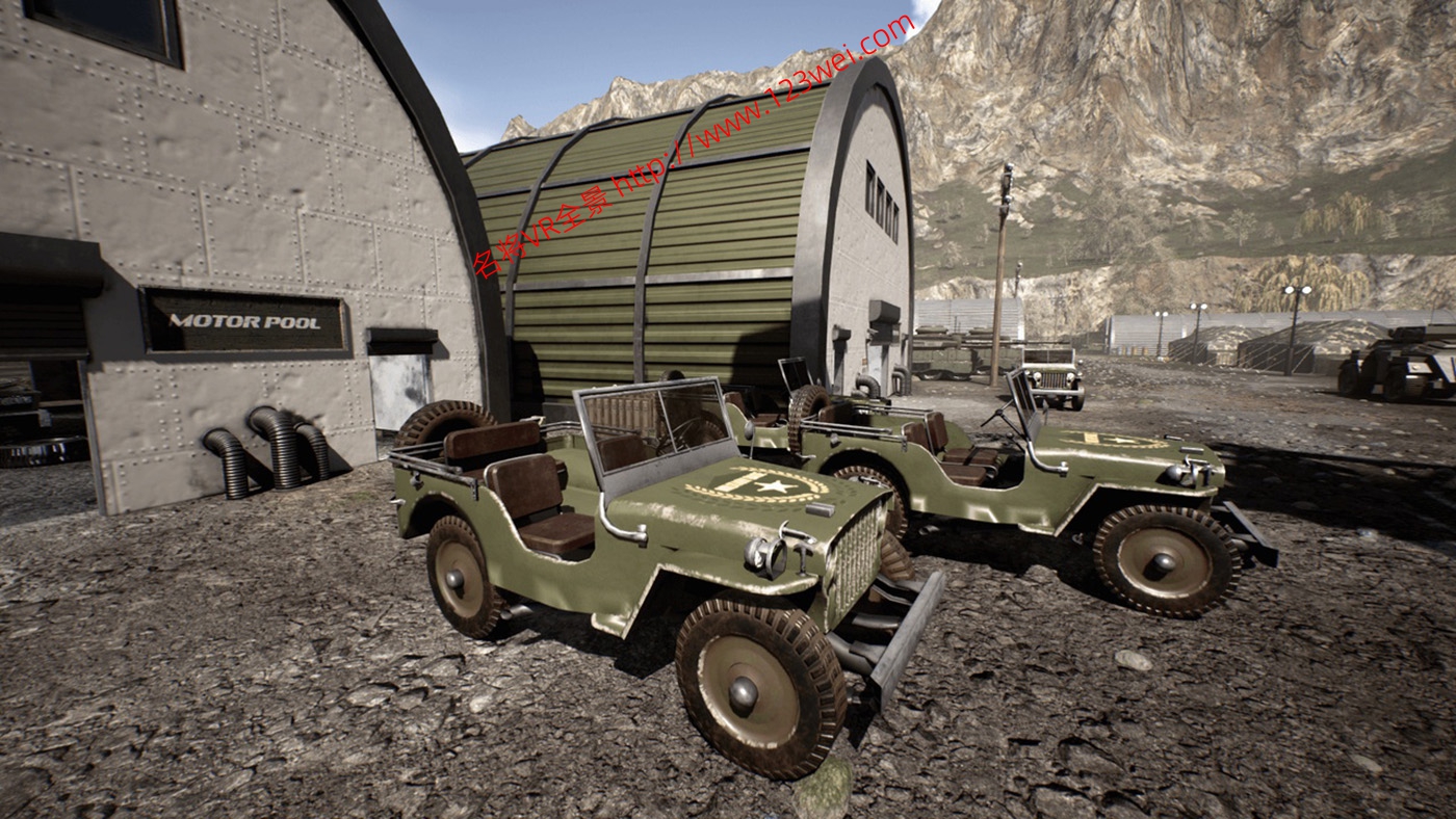 图片[23]-UE5（虚幻引擎5）资源：Military Base 军事基地-VR全景