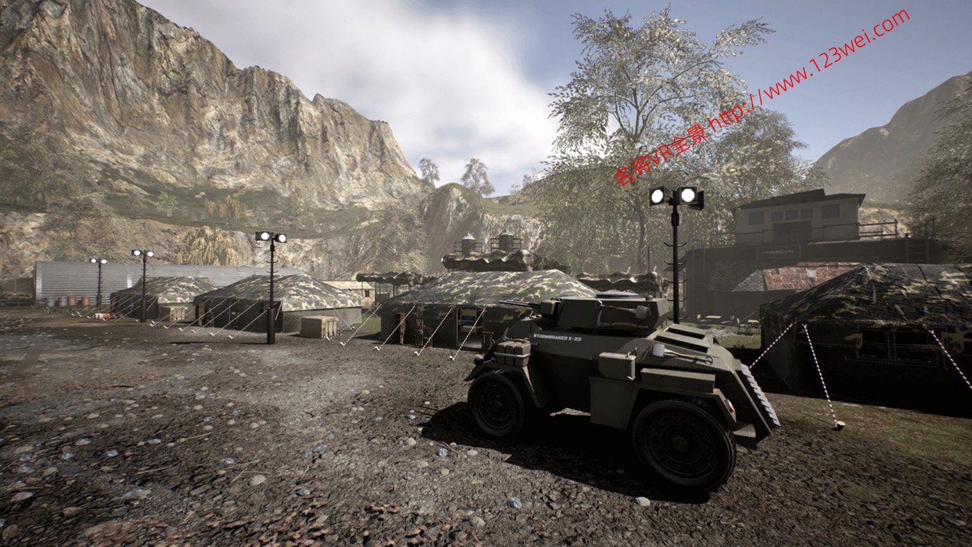 图片[22]-UE5（虚幻引擎5）资源：Military Base 军事基地-VR全景