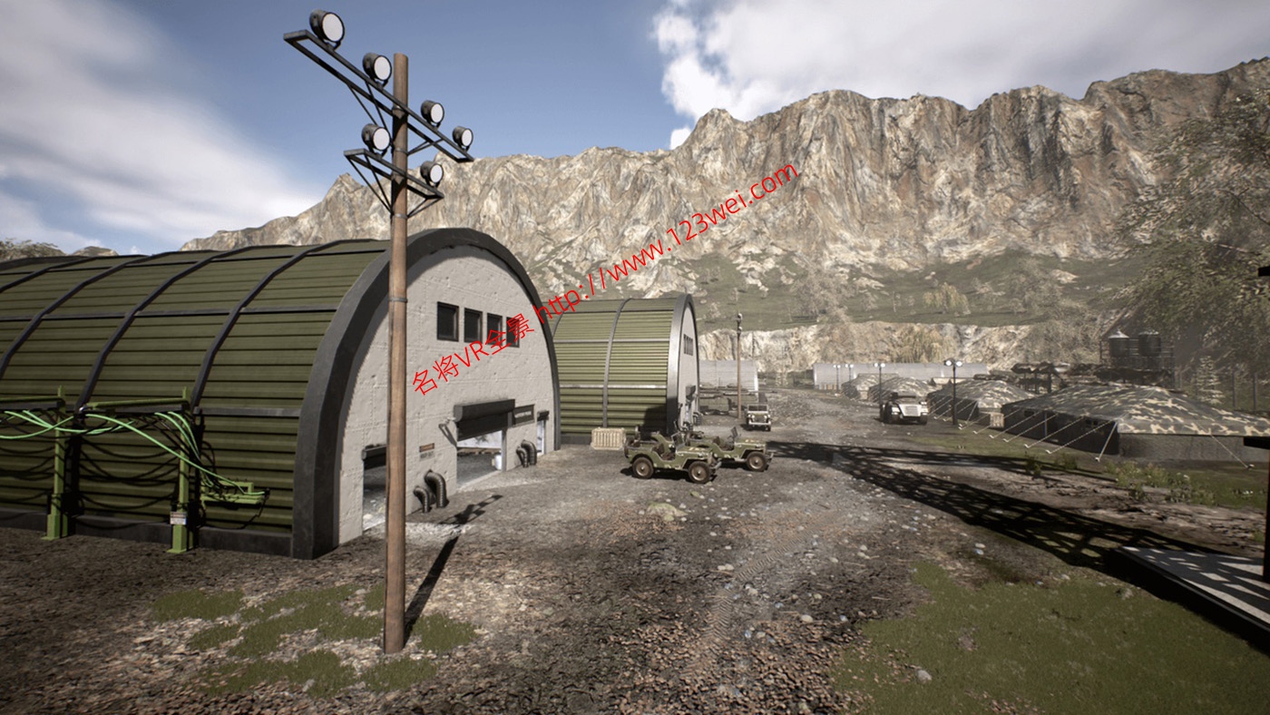 图片[19]-UE5（虚幻引擎5）资源：Military Base 军事基地-VR全景