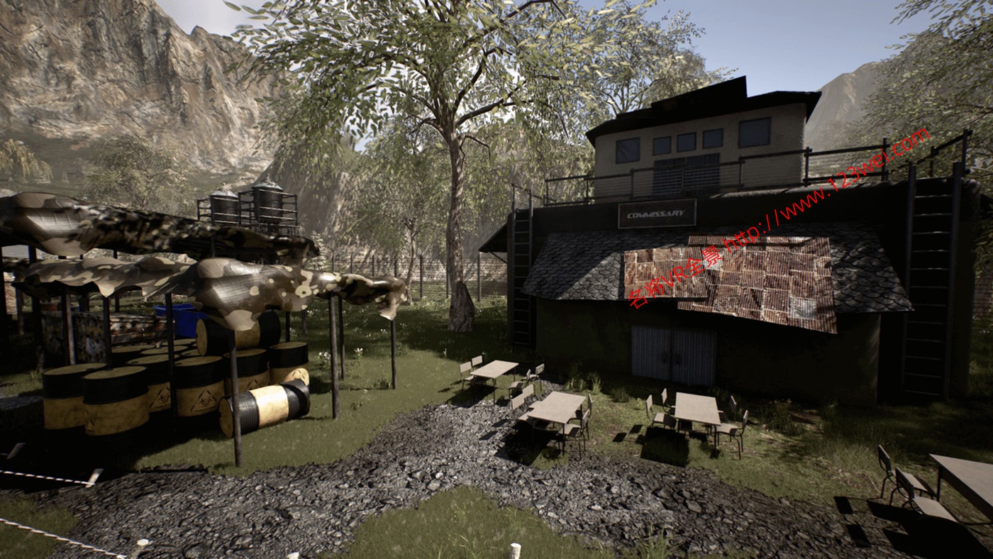 图片[18]-UE5（虚幻引擎5）资源：Military Base 军事基地-VR全景