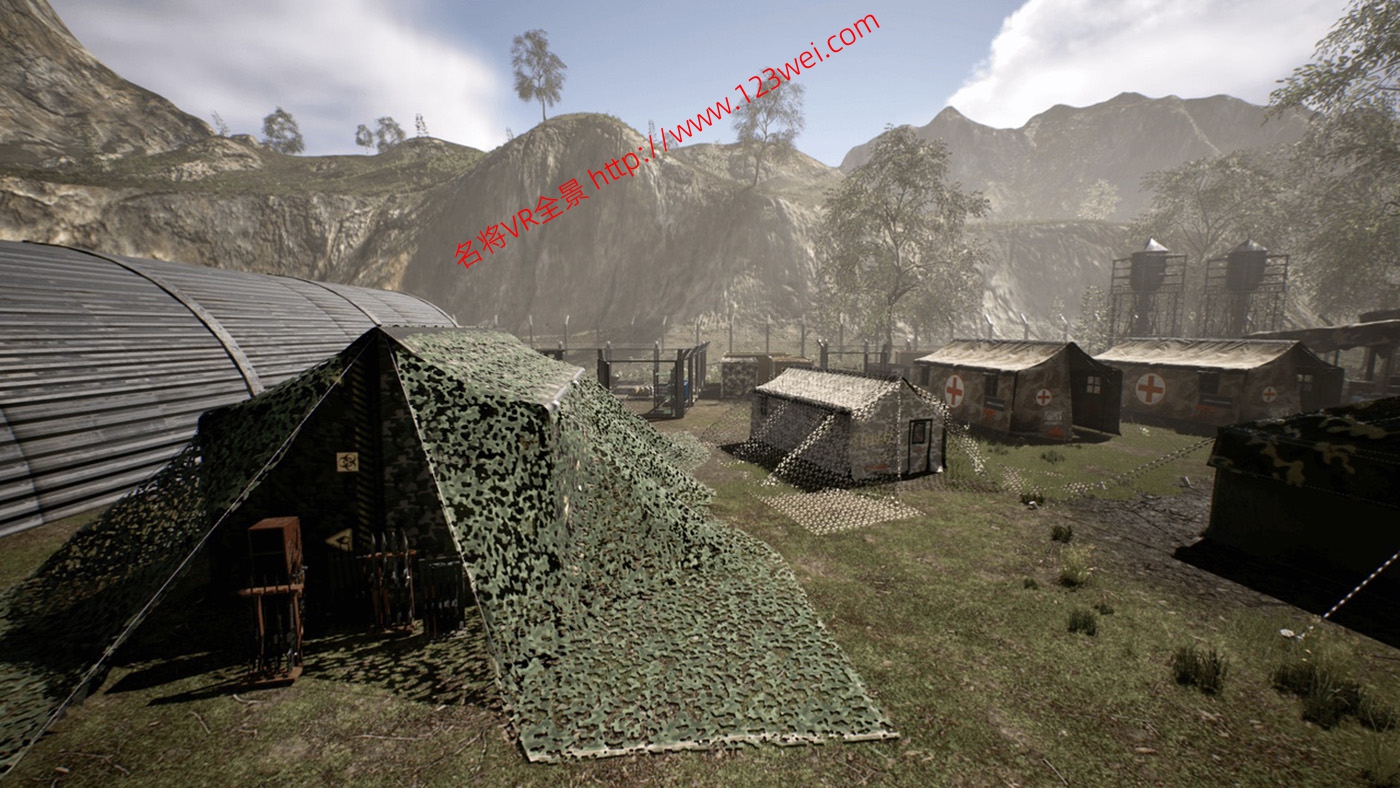 图片[14]-UE5（虚幻引擎5）资源：Military Base 军事基地-VR全景