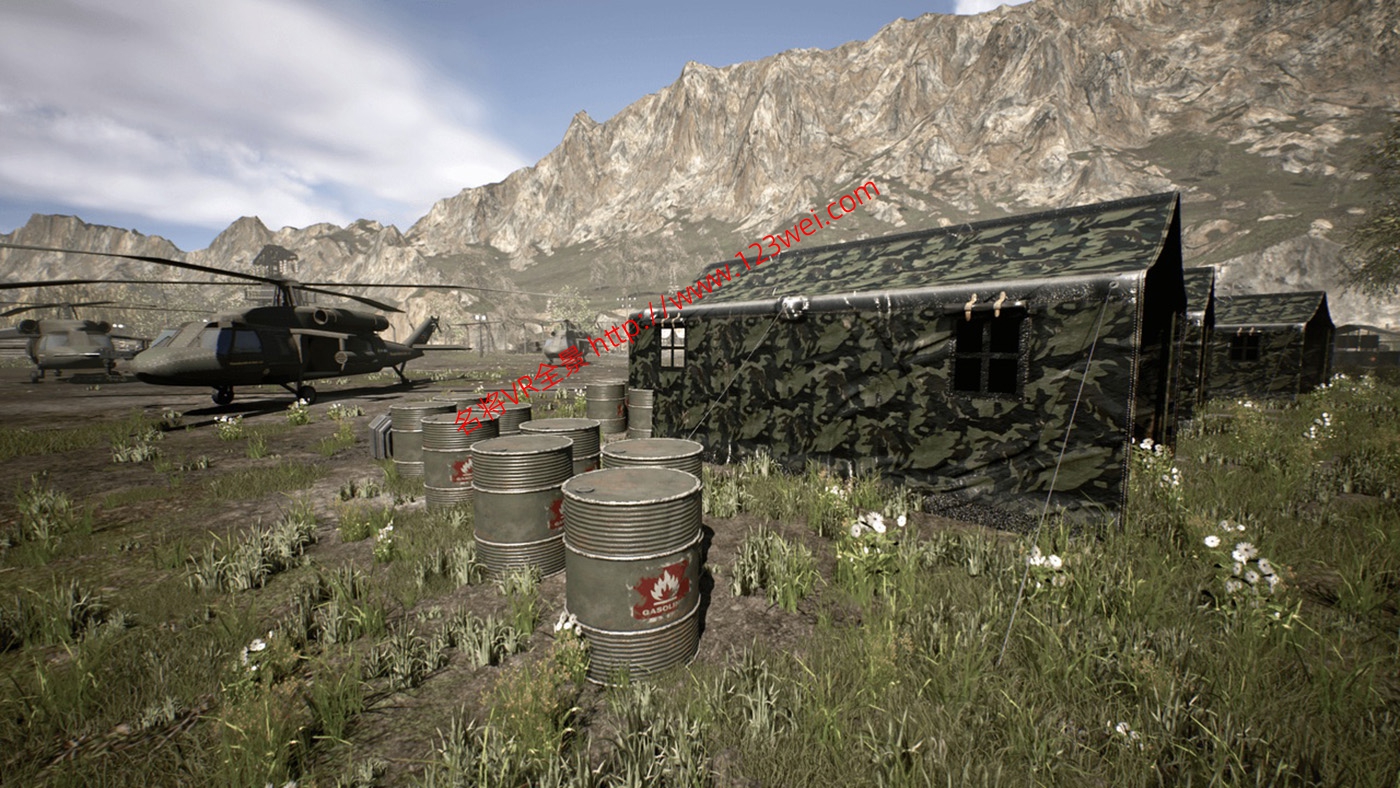 图片[8]-UE5（虚幻引擎5）资源：Military Base 军事基地-VR全景