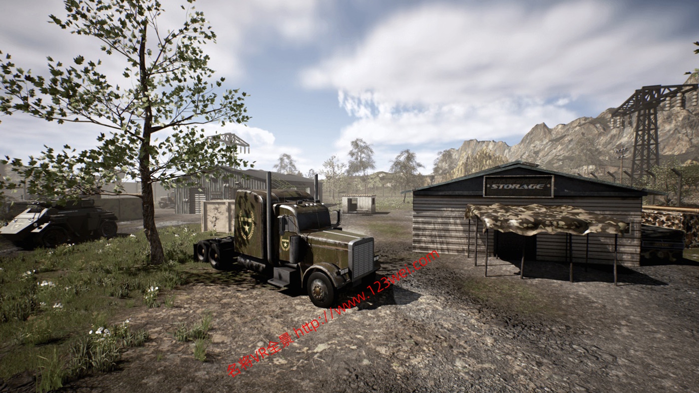 图片[7]-UE5（虚幻引擎5）资源：Military Base 军事基地-VR全景