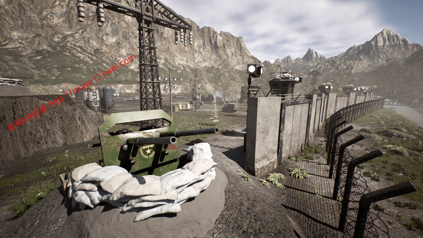 图片[4]-UE5（虚幻引擎5）资源：Military Base 军事基地-VR全景