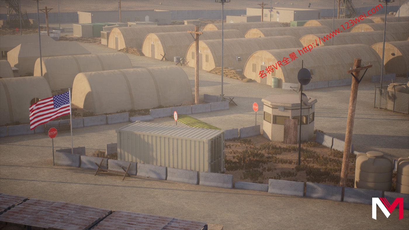 图片[20]-UE5（虚幻引擎5）资源：Military Base Megapack 军事基地大合集-VR全景