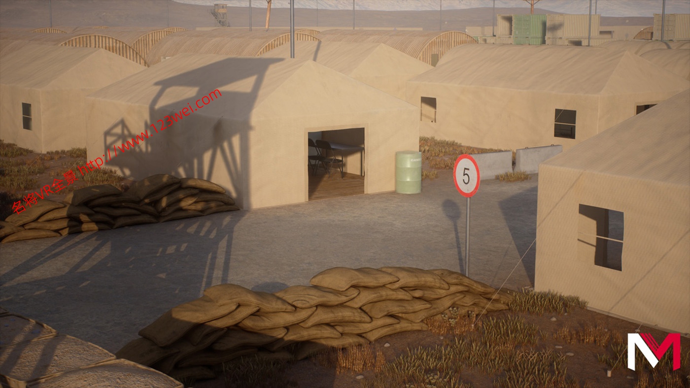 图片[17]-UE5（虚幻引擎5）资源：Military Base Megapack 军事基地大合集-VR全景