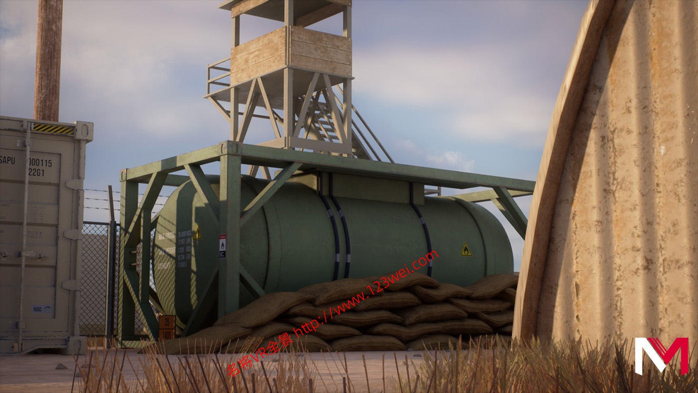 图片[8]-UE5（虚幻引擎5）资源：Military Base Megapack 军事基地大合集-VR全景