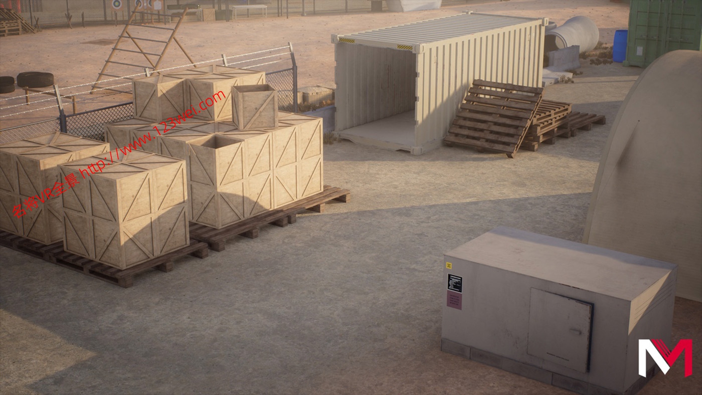 图片[3]-UE5（虚幻引擎5）资源：Military Base Megapack 军事基地大合集-VR全景