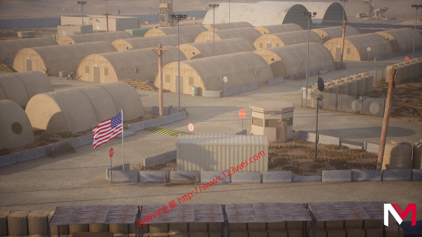 图片[2]-UE5（虚幻引擎5）资源：Military Base Megapack 军事基地大合集-VR全景