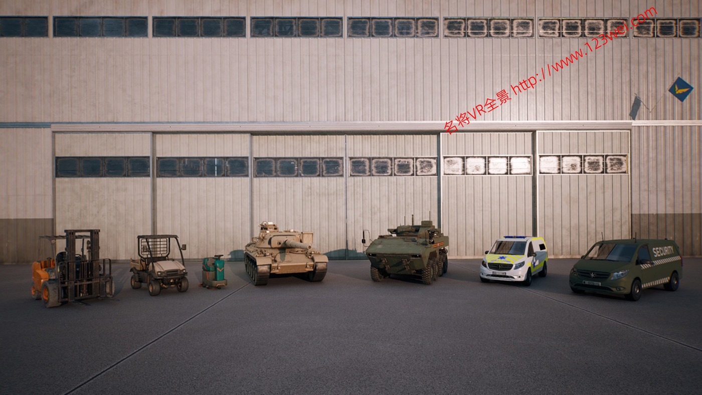 图片[22]-UE5（虚幻引擎5）资源：HAWKNEST An Aircraft Factory Hangar (Modular)  HAWKNEST 飞机工厂机库（模块化）-VR全景