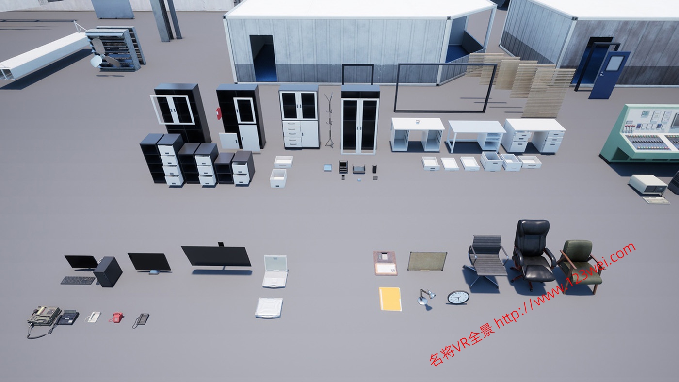 图片[11]-UE5（虚幻引擎5）资源：HAWKNEST An Aircraft Factory Hangar (Modular)  HAWKNEST 飞机工厂机库（模块化）-VR全景