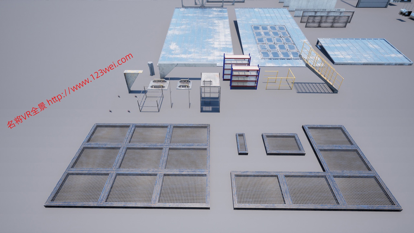 图片[4]-UE5（虚幻引擎5）资源：HAWKNEST An Aircraft Factory Hangar (Modular)  HAWKNEST 飞机工厂机库（模块化）-VR全景