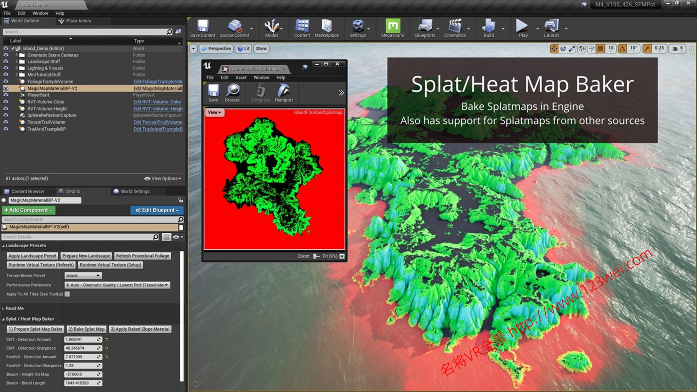 图片[14]-UE5（虚幻引擎5）资源：Magic Map Material & Maker (M4) 魔法地图材质及制作器-VR全景