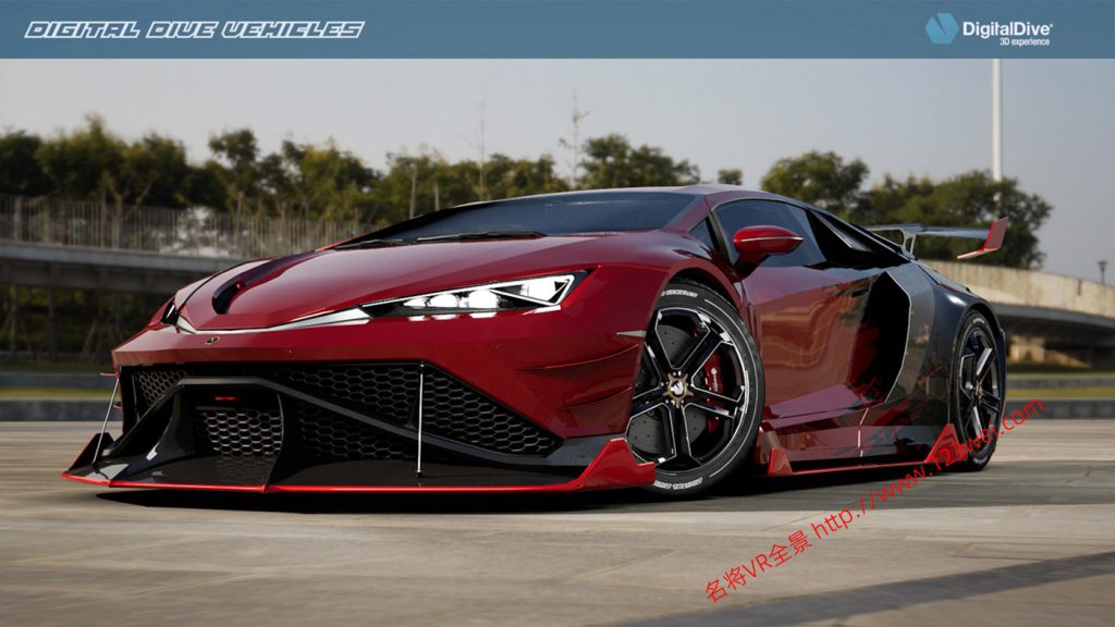UE5(虚幻引擎5)资源:3D Cars: Supercar 可驾驶超级跑车-VR全景
