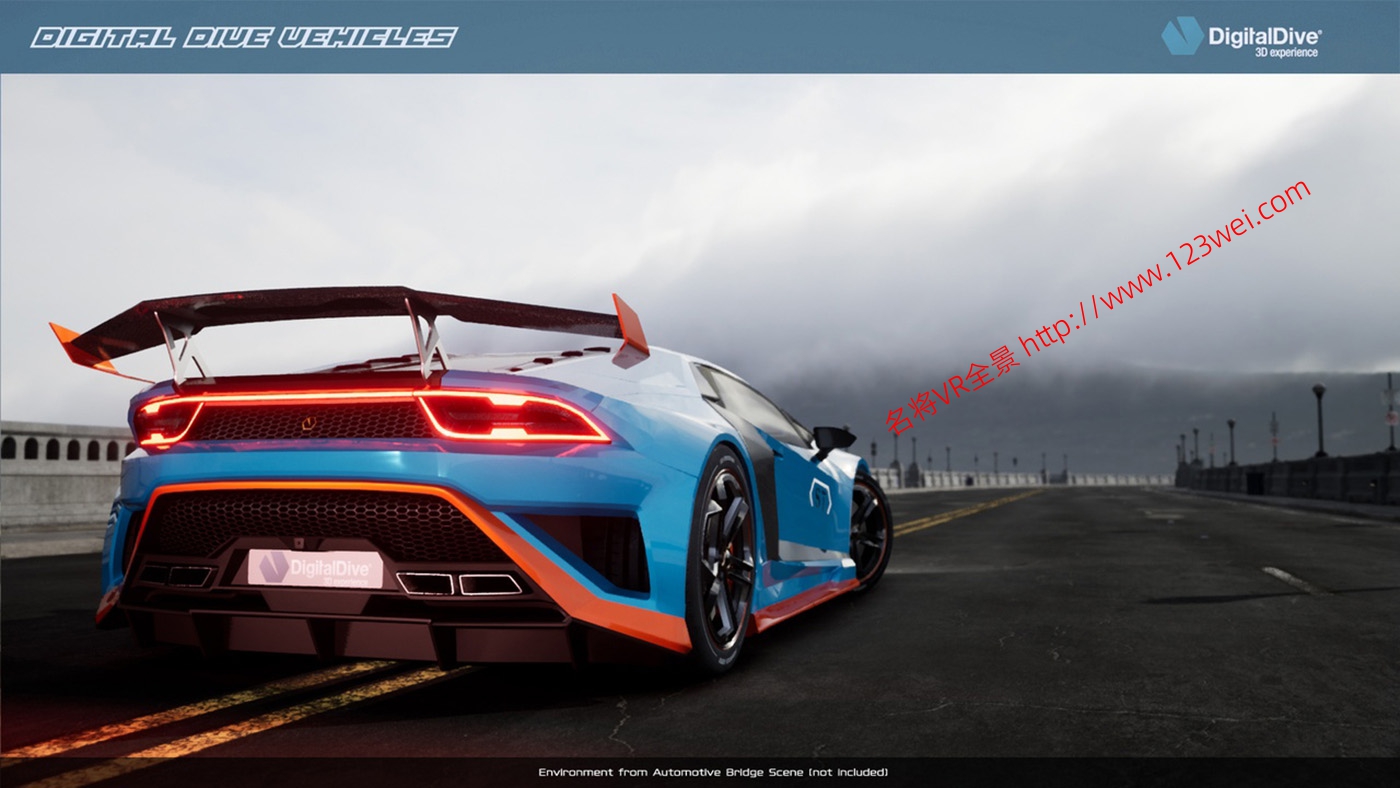 图片[25]-UE5（虚幻引擎5）资源：3D Cars: Supercar 可驾驶超级跑车-VR全景