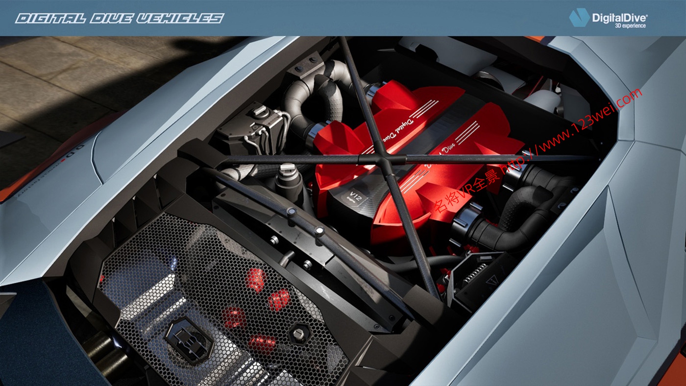 图片[16]-UE5（虚幻引擎5）资源：3D Cars: Supercar 可驾驶超级跑车-VR全景