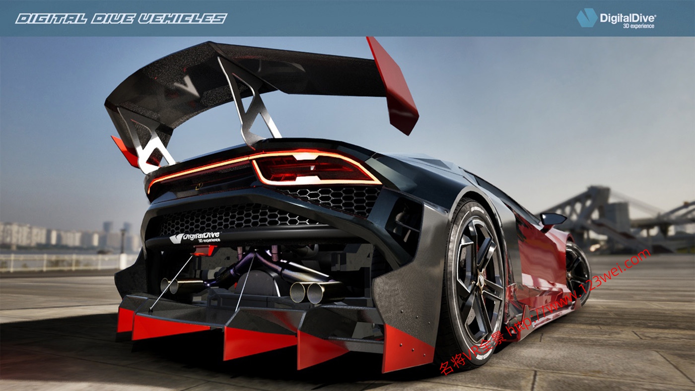 图片[6]-UE5（虚幻引擎5）资源：3D Cars: Supercar 可驾驶超级跑车-VR全景