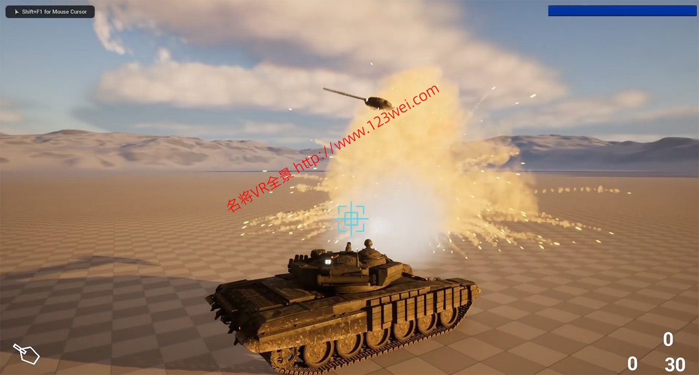 图片[8]-【游戏开发教程】UE5（虚幻引擎5）视频教程：UE5直升机_坦克_导弹发射车_F18战机等多种载具的控制教程_中文字幕【值得推荐】-VR全景