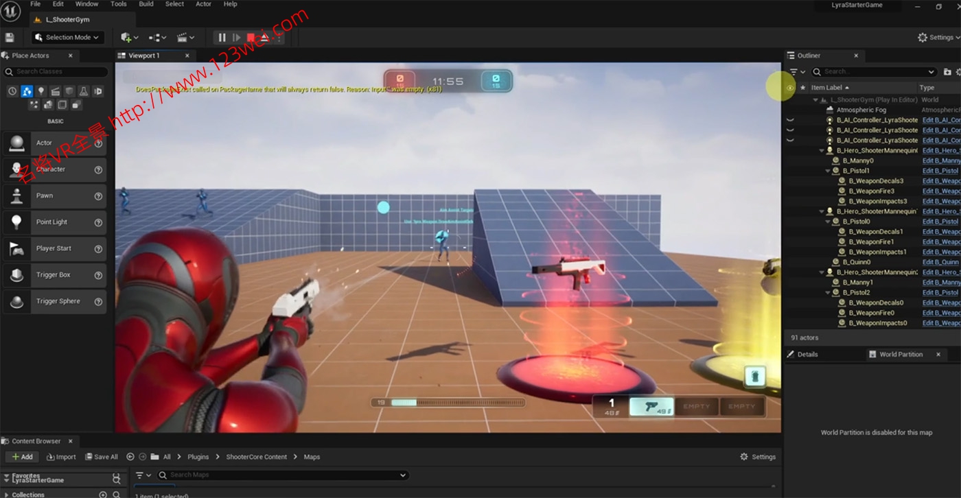 图片[6]-UE5（虚幻引擎5）视频教程：UE5 Exploring Lyra for Game UE5 Lyra游戏示例包研究教程_中文字幕【推荐】-VR全景