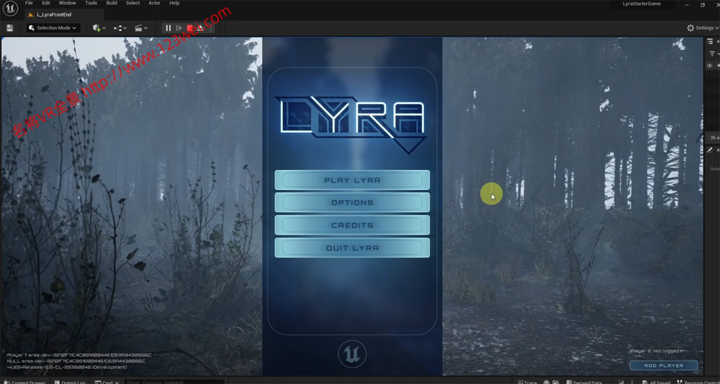 图片[4]-UE5（虚幻引擎5）视频教程：UE5 Exploring Lyra for Game UE5 Lyra游戏示例包研究教程_中文字幕【推荐】-VR全景