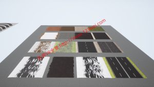 UE5(虚幻引擎5)资源:Advanced road materials 高级道路材质-VR全景