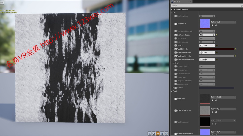图片[8]-UE5（虚幻引擎5）资源：Advanced road materials 高级道路材质-VR全景