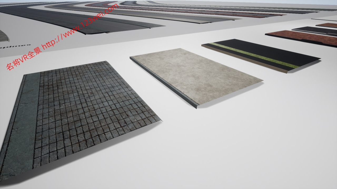 图片[8]-UE5（虚幻引擎5）资源：Advanced Sidewalk Materials 高级人行道材质-VR全景