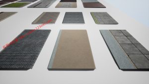 UE5(虚幻引擎5)资源:Advanced Sidewalk Materials 高级人行道材质-VR全景