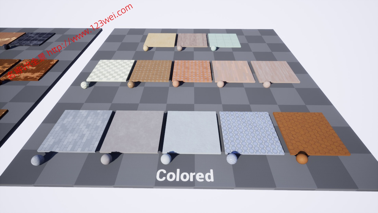 图片[16]-UE5（虚幻引擎5）资源：Customizable Floor Material 可定制地板材质-VR全景