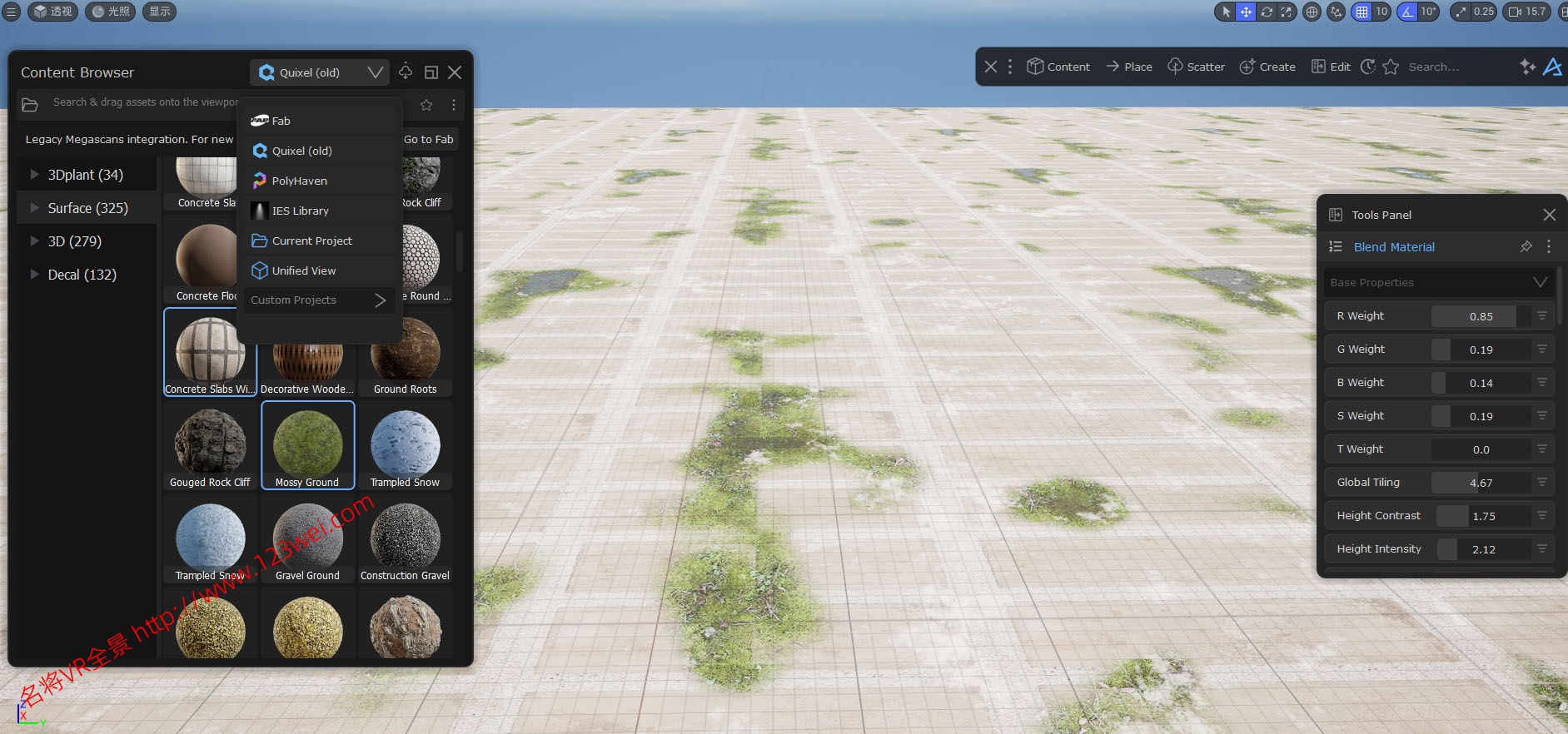 图片[1]-值得推荐：UE5（虚幻引擎5）场景快速搭建，功能强大的DASH工具已经升级到V1.8.6了-VR全景