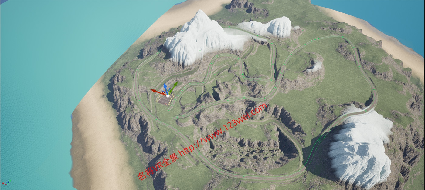 图片[5]-UE5（虚幻引擎5）游戏开发实战：快速开发简单的跑车游戏（一）-VR全景