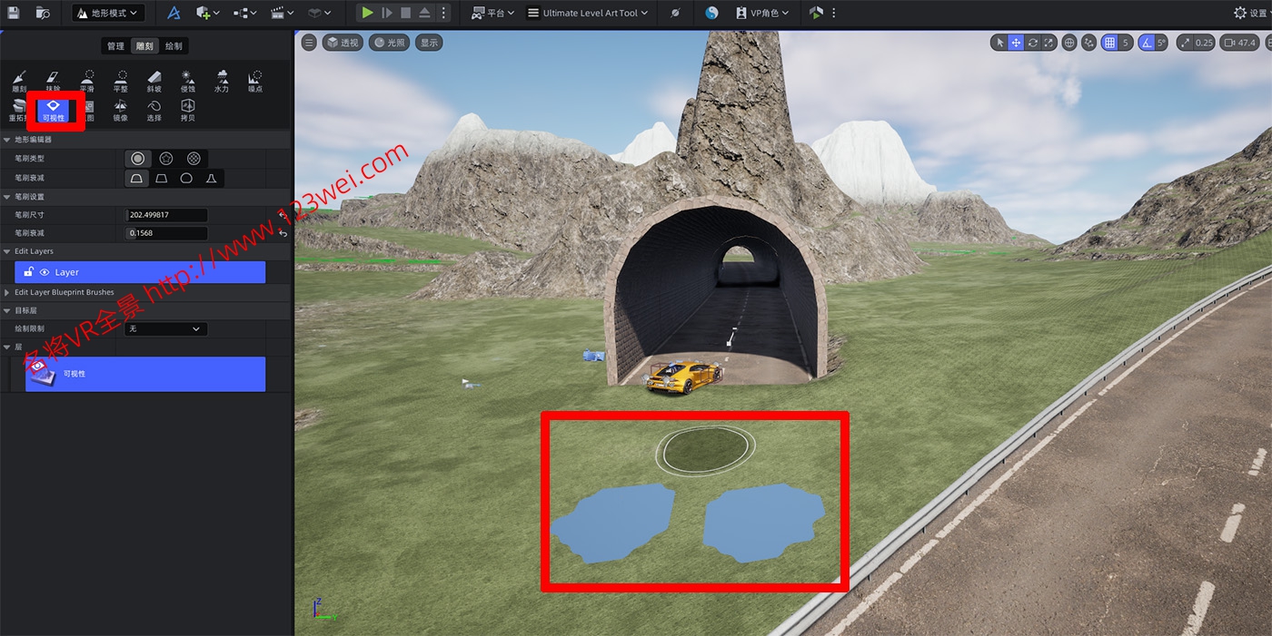 图片[7]-UE5（虚幻引擎5）游戏开发实战：快速开发简单的跑车游戏（三）-VR全景