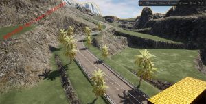 UE5(虚幻引擎5)值得推荐:通过DASH在道路两边种树并贴合地面-VR全景