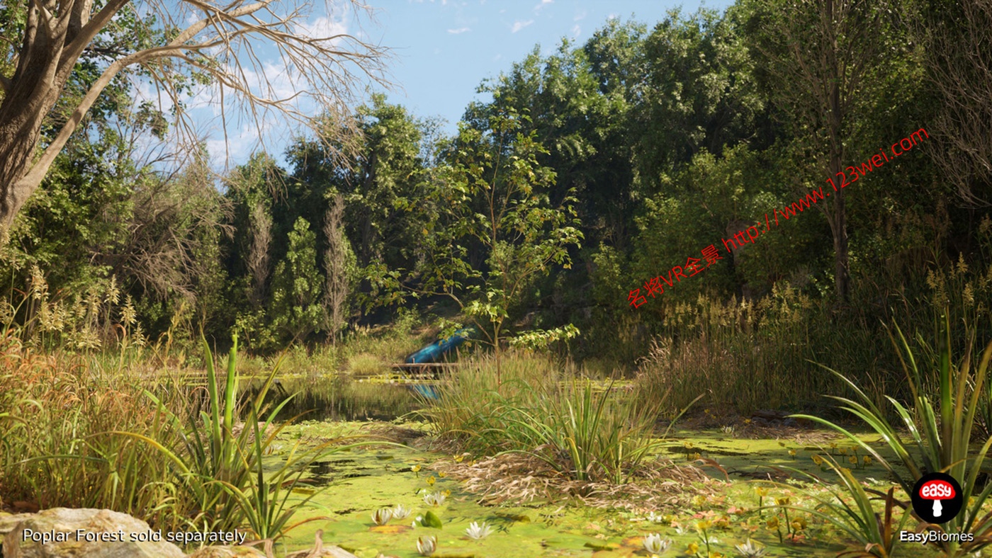 图片[6]-UE5（虚幻引擎5）资源：EasyBiomes 易用生物群落_河流发生器（可生成电影级场景）-VR全景