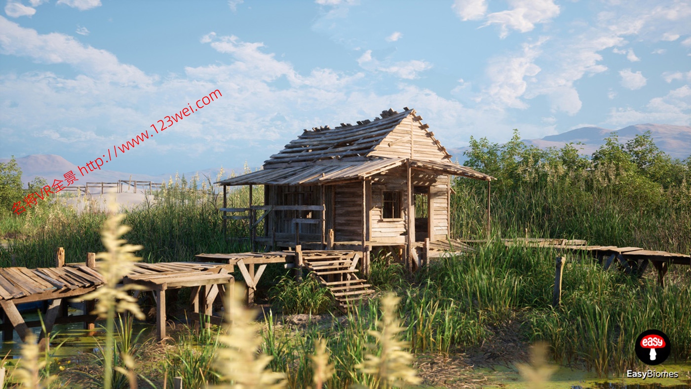 图片[5]-UE5（虚幻引擎5）资源：EasyBiomes 易用生物群落_河流发生器（可生成电影级场景）-VR全景